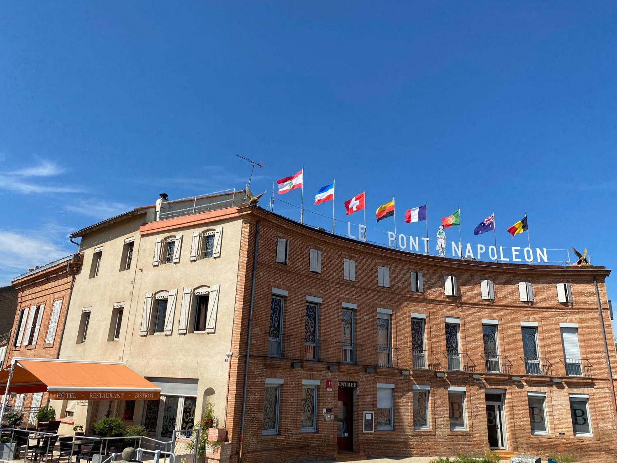 Hotel Le Pont Napoleon Moissac Zewnętrze zdjęcie